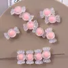 Contas Imitando Doces Foscos, Contas Bicolores com Furo Reto, Design de Conta Dentro de Conta, Acessórios para Joias DIY Feitos à Mão, Fornecimento Direto do Fabricante