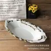 Tazón ovalado de cerámica con baño europeo al por mayor, tazón de sopa grande creativo, decoración para el hogar y restaurante, tazón de fruta grande, vajilla
