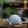 Ornamento de bestia suiza imitación piedra azul adornos de jardinería acuario micro paisajismo elefante adornos pequeños tortuga valiente estilo chino decoración pequeña