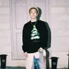 Suéteres Bordados de Árbol de Navidad para Otoño e Invierno para Hombres y Mujeres, Tejidos de Punto Holgados, Tops Casuales de Estilo Perezoso para Disfraz de Navidad