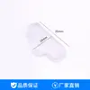 Accesorios para Baño Cortina de Ducha Tope para Puerta Corredera de Baño Puerta de Vidrio Plástico Dispositivo Antivibración Deslizador Posicionador Anticolisión
