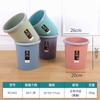 Ventas Directas de Fábrica Botes de Basura Domésticos para Sala de Estar, Baño, Dormitorio, Cocina y Oficina con Anillo de Presión Botes de Basura de Plástico