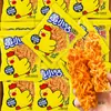Fideos Crujientes Huang Xiaogu con Salsa de Pollo, Fideos Instantáneos Crujientes Secos del Tamaño de la Palma, Caja Completa de Snacks para Saciar Antojos, Snacks Casuales