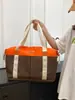 Conjunto de Mala de Viagem de Grande Capacidade Carrinho Bolsa de Viagem Portátil Separação Seca e Úmida Bolsa para Fitness Bolsa de Cosméticos para Maternidade Bolsa de Viagem para Mulheres