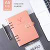 Caderno A5 de folhas soltas destacável registro de reunião de escritório B5 bloco de notas atacado logotipo personalizado