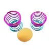 Estante de Color Gradiente para Huevos de Puff Estante de Almacenamiento para Huevos de Puff de Maquillaje Soporte para Puff de Calabaza Gota de Agua Venta al por Mayor en Stock