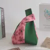 Nova Bolsa de Presente Tecida Feminina, Bolsa de Mão, Sacola Tote para Presente, Bolsa de Tricô, Bolsa de Mão, Sacola Tote