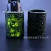 Suministros del Fabricante Vasos de Agua de Piedra Medicinal de Jade del Tíbet, Termos de Piedra Serpentina Magnética Verde Oscuro, Tazas de Té de Jade para Ventas en Transmisión en Vivo