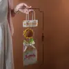 Pequeño Ramo de Girasoles para el Día del Maestro, Flores de Ganchillo de Hilo, Abejita, Flor de Bolígrafo Rojo, Regalos para Maestros de Escuela Primaria y Jardín de Infancia