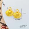Tienda de oro con colgante de oro de arena vietnamita candado para bebé ruyi candado de oro estrella de la suerte inteligente baifu colgante de paz