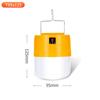 Luces LED recargables luces para apagones luces de emergencia linternas solares para acampar luces inalámbricas para puestos de mercado nocturno luces para tiendas de campaña
