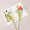 Flor de Crisantemo de Seda de Cabeza Única Estilo Bosque Flor Artificial Accesorio para Fotografía de Picnic Arreglo Floral de Mesa para Sala de Estar Decoración de Celebridad de Internet Flor Artificial