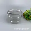 Frasco de Plástico Transparente para Nueces con Tapa de Aluminio en Espiral Fácil de Romper, Contenedor de Almacenamiento Sellado para Mariscos y Frutas Secas, Lata de Plástico Transparente de Fácil Apertura