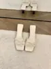 Primer Encuentro con las Nuevas Sandalias de Verano de Tacón Alto con Lazo y Encaje Rosa de Punta Cuadrada sin Cierre para Mujer, Perfectas para Combinar con Vestidos y con Tacones Delgados