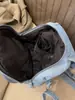 Bolso de Hombro Doble de Mezclilla Retro Multifuncional para Mujer, Nuevo Bolso de Espalda Pequeño de Moda, Bolso de Hombro Único Versátil para Viajes Casuales