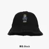 Nuevo Sombrero de Pescador Vaquero de Oso Japonés de Primavera y Verano para Mujer Sombrero de Cubeta de Sombrilla para Cabeza Grande Sombrero de Cubo Pequeño Vintage para Rostro