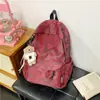 Mochila Estilo Chino de Nuevo Estilo para Niñas, Bolso Escolar Casual y Versátil de Nuevo Estilo para Mujeres, Mochila Ligera de Gran Capacidad para Viajes
