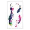 Rc-200~400 Suministros Pegatinas de Tatuaje Coreanas con Texto en Inglés, Diseños de Gatos, Estrellas de Cinco Puntas, Pegatinas de Tatuaje Coloridas Harajuku para Hombres y Mujeres