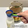Cuchara medidora multifuncional, embudo, dispensador de proteína en polvo, cuchara deslizante, dispensador de café en polvo, cuchara a prueba de fugas, diseño nuevo con pico dispensador, creativo