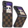 Para funda de teléfono Nubian Flip2 piel lisa anticaída piel de cordero ultrafina Libero Flip funda protectora
