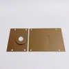 Cubierta de Clip para Puerta de Vidrio de Acero Inoxidable 304, Placa Pequeña de Cubierta de Clip para Puerta, Cubierta de Bisagra para Puerta de Vidrio, Clip Superior, Clip Inferior, Clip Curvo, Placa de Hebilla