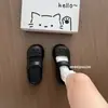 Zapatos tipo ballet perforados para mujer, nuevo modelo de verano 2026, con moño en forma de corazón, antideslizantes, puntera cerrada, sandalias de exterior Mary Jane