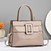 Bolso de Mujer Taizhou Cuero Brillante Patrón de Cocodrilo Bolso de Mano Versátil Bolso para Mamá de Moda Bolso Grande de Hombro Cruzado Bolsos