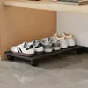 Zapatero Móvil Debajo de la Cama con Ruedas, Bandeja para Zapatos Hueca Transpirable, Estante de Almacenamiento Debajo de la Cama para Dormitorio para Tenis y Pantuflas
