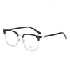Armazones para Lentes con Protección contra Luz Azul, Lentes Cuadrados de Negocios Casual para Hombres, Nuevos Lentes de Lectura Modernos para Personas Mayores