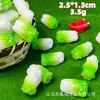 Mini Brinquedo de Comida Vegetal Artificial 2.0 Joias DIY Ornamentos de Paisagem em Miniatura Casa de Bonecas Brinquedos Pequenos Casa de Bonecas
