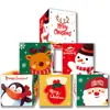 Caja de Regalo de Navidad de 25 Años Caja de Exhibición Decoración para Eventos Navideños Suministros