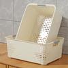 Cesto de Armazenamento para Lanches e Diversos Cesto de Armazenamento de Plástico Doméstico Caixa de Armazenamento para Armário de Cozinha Caixa de Armazenamento para Roupas de Guarda-Roupa de Dormitório