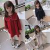 Saias Infantis, Vestidos Preppy de Manga Longa, Vestidos de Princesa, 26 Novos Estilos de Outono, Roupa Infantil para Exportação, Dropshipping, 3-8 Anos