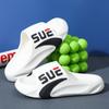 Zapatillas de Verano para Hombre, Zapatillas Deportivas de Celebridad de Internet de Suela Gruesa, Sandalias Antideslizantes para Exterior, Zapatos de Playa
