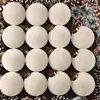 6cm 15 Piezas Bolas de Navidad Afelpadas Transfronterizas Decoraciones de Bolas para Árbol de Navidad Afelpadas Adornos de Plástico para Colgar en Navidad