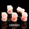 Jingdian Jewelry Natural Queen Bei Mei Flor de Durazno Etiqueta de Zorro Hecho a Mano DIY Accesorios de Concha Colgante Semiterminado