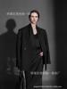 Chaqueta de Traje Holgada de Satén Estilo Coreano Lana Traje Elegante Traje Nicho Elegante Chic para Viajeras Traje de Mujer