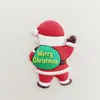 2027 Nova Decoração de Natal Festa Decoração de Bolo Enfeites Feliz Natal Decoração Borracha Macia Inserts para Bolo