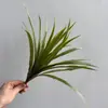 Planta Verde Artificial Escandinava Hojas de Gladiolo Hojas de Orquídea Agave Pegamento Suave Decoración de Paisajismo Plantas Florales Modernas Venta al por Mayor