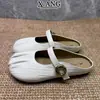 Versión de Piel de Oveja de Mocasines Medios sin Cordones para Mujer para Uso en Exteriores, Zapatos Mary Jane Estilo Nuevo Primavera/Verano 2026, Zapatos Mocasines de Suela Suave