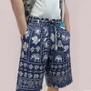 Pantalones Cortos de Playa de Algodón Transfronterizos para Hombre, Delgados y Sueltos, de Secado Rápido, Pantalones Cortos de Seda de Hielo para Hombre, Adecuados para Rafting, Pantalones Casuales de Exterior Europeos y Americanos