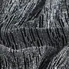 Tela Metálica de Rayas Verticales Spandex Elástico Lluvia de Meteoros Tela Dorada y Plateada Vestido Fiesta de Banquete Venta Directa de Fábrica