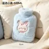 Bolsa de Água Quente de Cartoon para Enchimento de Água de Inverno Ursinho Fofo de Lã Bolsa Térmica para Água Quente Despejar Quente Barriga Quente Bolsa de Mão Venda por Atacado