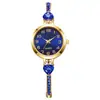 Pulsera de reloj fina para mujer con forma de corazón, estilo nuevo de moda, superventas transfronteriza, incrustada con diamantes, extensible, ajustable libremente