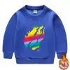 Suéter de terciopelo Prestonplayz ropa de invierno para niños bebé engrosado cálido terciopelo de zorro plateado otoño e invierno cuello redondo top moda
