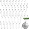 2024 Novo Gancho de Natal da Amazon Gancho de Metal Bola de Natal Gancho em S para Árvore de Natal Gancho em S para Meias de Natal