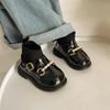 Botines Versátiles para Niños Bebé Suela Suave 2025 Otoño Nuevos Niñas Princesa Británica Casual Zapatos de Cuero
