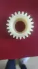 Accesorios para triciclos eléctricos para vehículos modificados, motor sin escobillas montado en el medio, rueda de nylon, engranaje de hierro, 30 dientes, engranaje del motor de 22 dientes