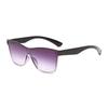 Gafas de sol unisex de montura completa, de cara redonda, adelgazantes, para exteriores, de última moda, 2024