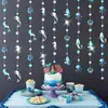 Decoraciones de Actividades de Temporada de Regreso a Clases con Temática Oceánica de Verano para Jardín de Infantes Adornos Colgantes de Cumpleaños Medusas Burbujas Banderines